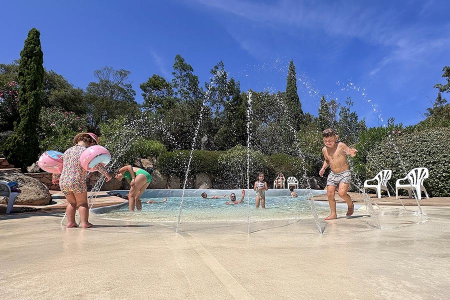 La Vetta Holiday Village Campsite Jet pool