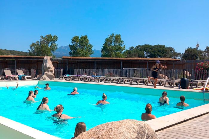 Kevano Plage Campsite, 4 star Pianottoli Caldarello water aerobics