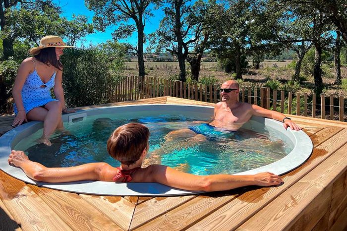 Porto-Vecchio Campsite, 4-star Jacuzzi