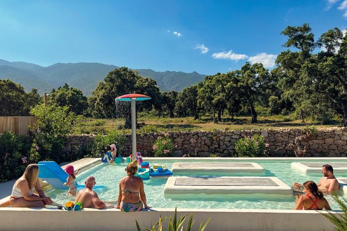 Porto-Vecchio Campsite, 4-star Paddling pool