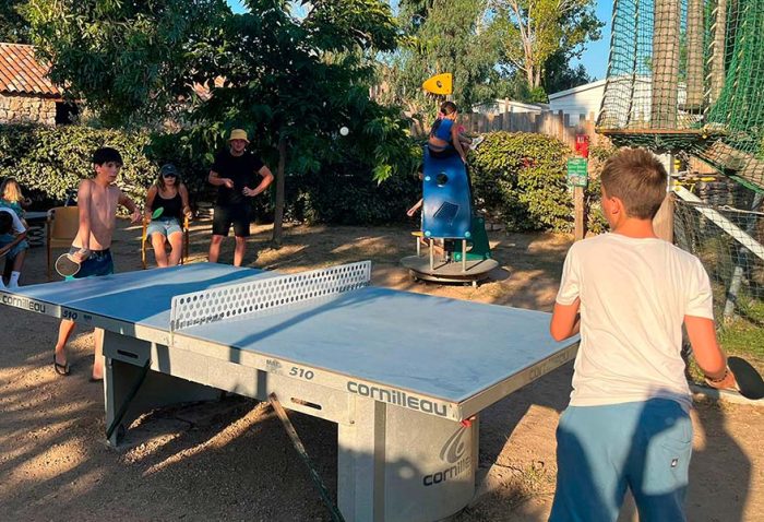 Porto-Vecchio Campsite, 4-star Ping pong