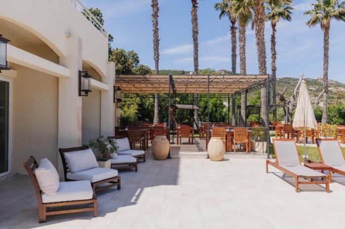 Hotel Corsica 5 Spa Serena Calvi Outdoor terrace