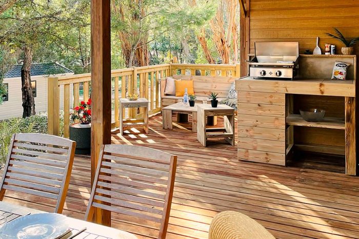 La Vetta Holiday Village 4 Campsite 4 Superior Terrace 3 bedrooms