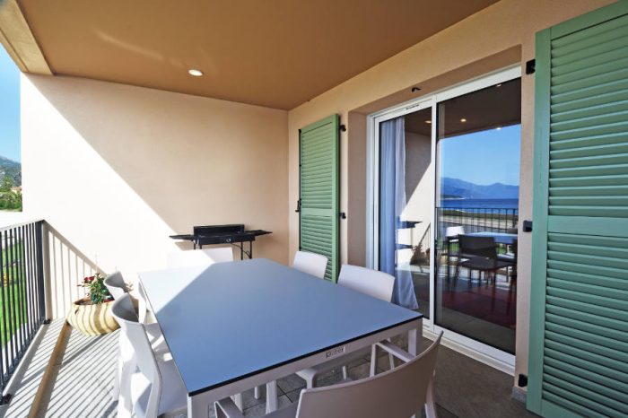 Saintjean Residence terrace apartment ground floor